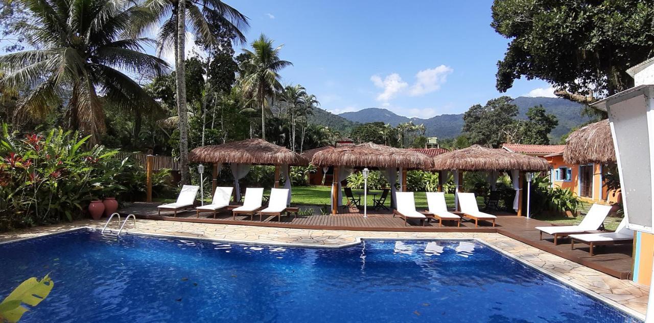 Pousada Canoa Caicara Ilhabela Exteriör bild