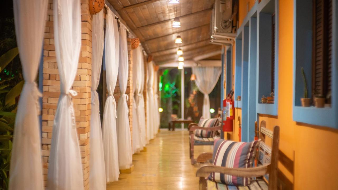 Pousada Canoa Caicara Ilhabela Exteriör bild