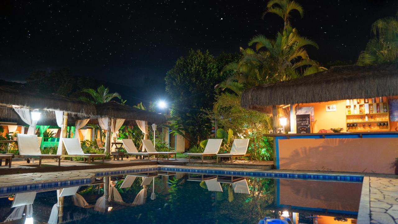 Pousada Canoa Caicara Ilhabela Exteriör bild